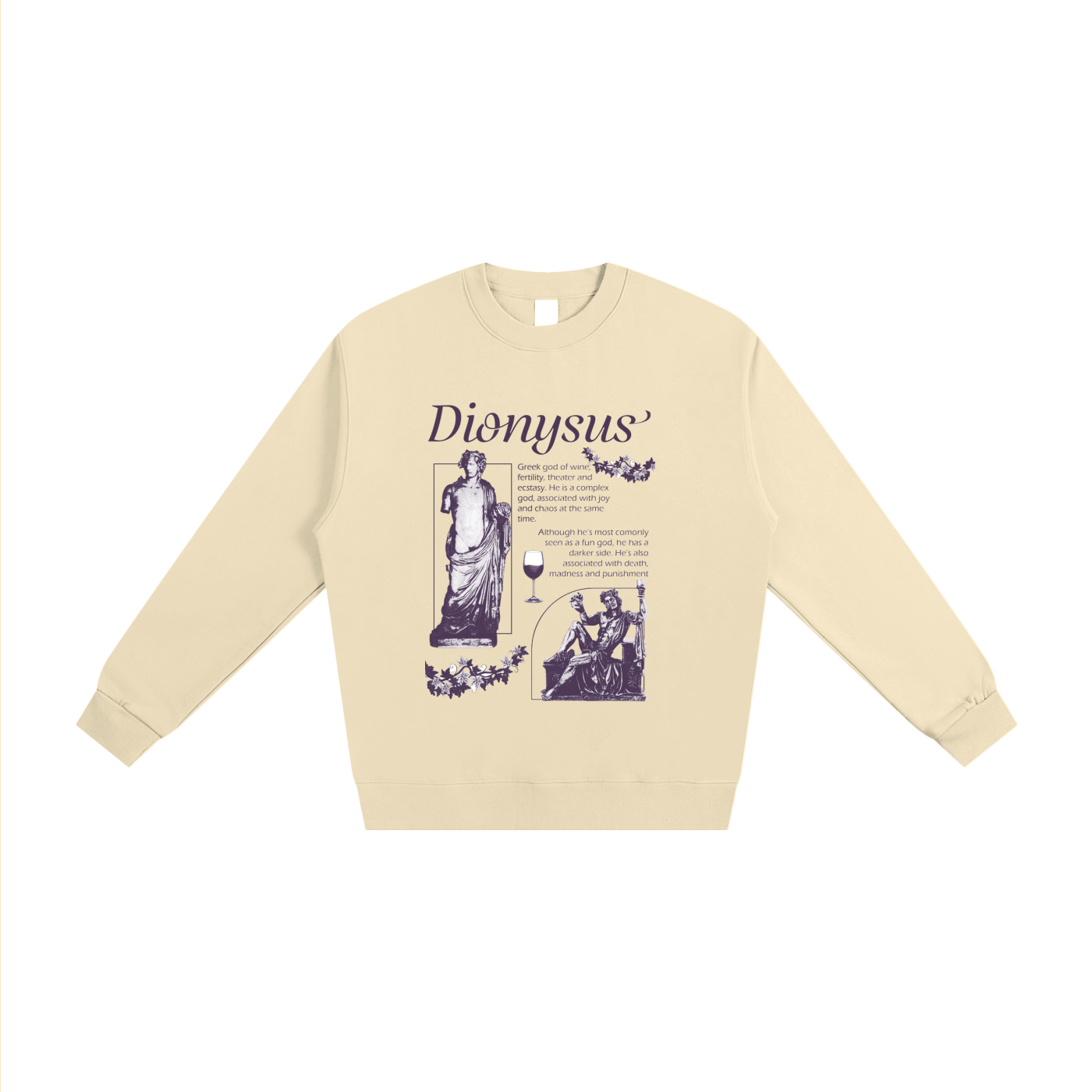Sweatshirt,Dionysus,Greek