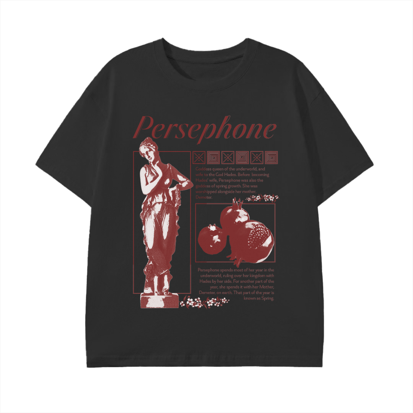 Persephone,Greek,T-Shirt