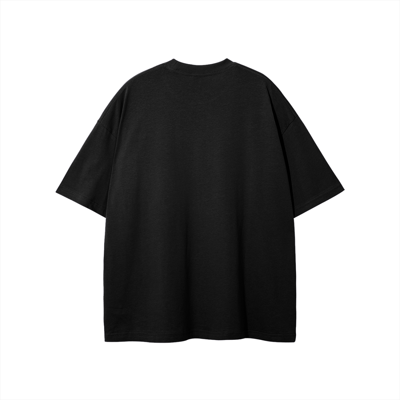 T-shirt,Oversize,Floral,Black flowers