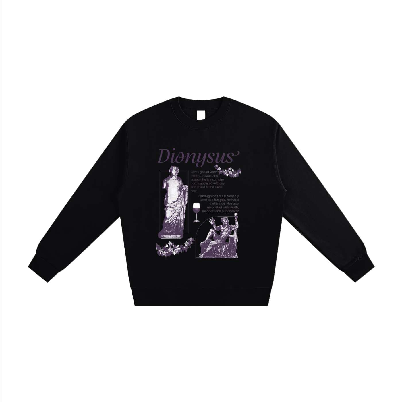 Sweatshirt,Dionysus,Greek