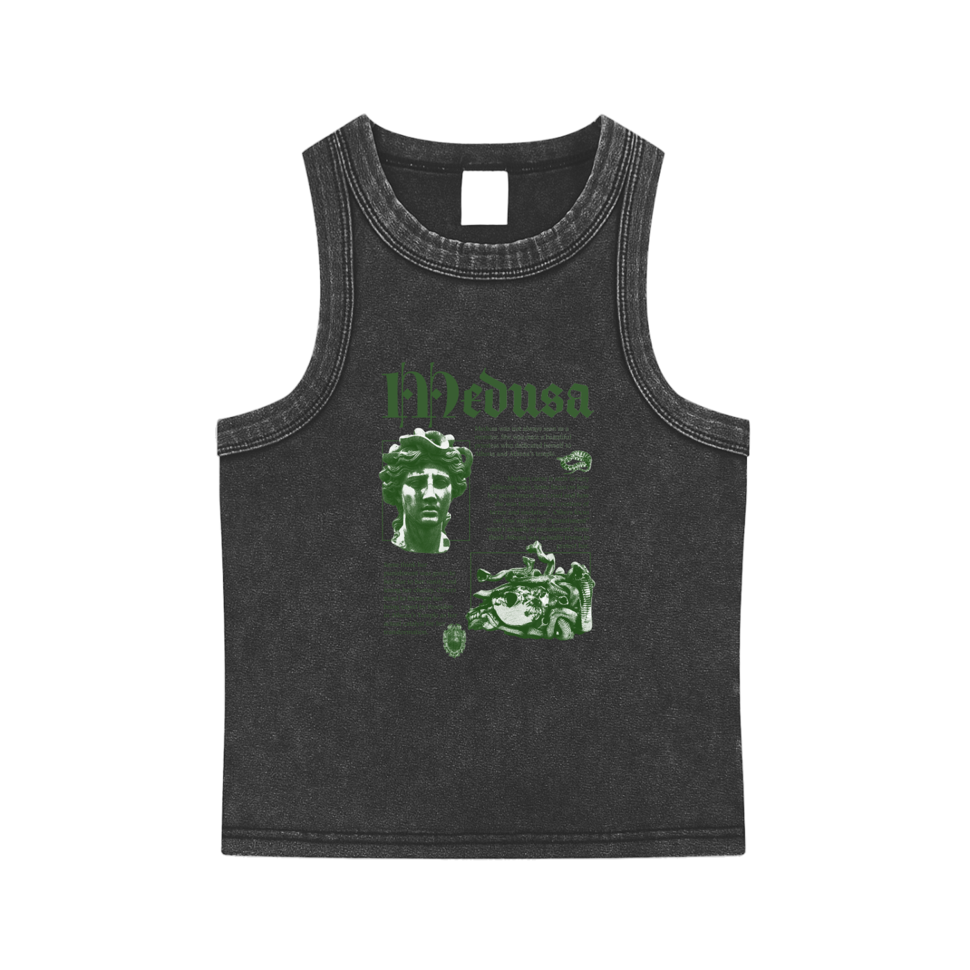 Tank Top,Greek,Medusa