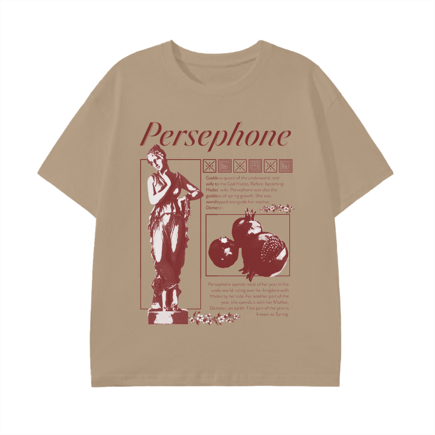 Persephone,Greek,T-Shirt