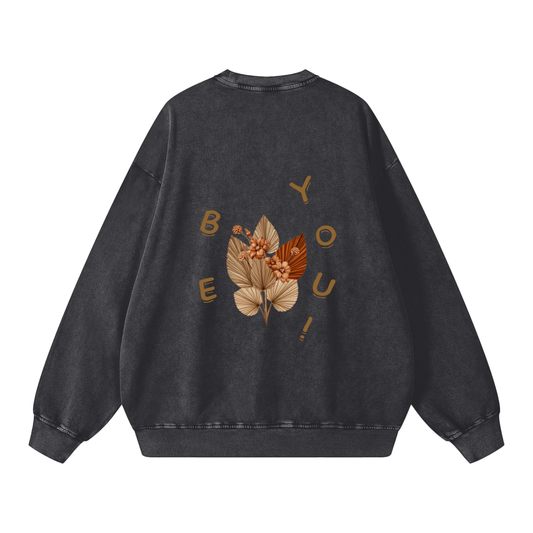 Sweater,Long-Sleeve,BE YOU