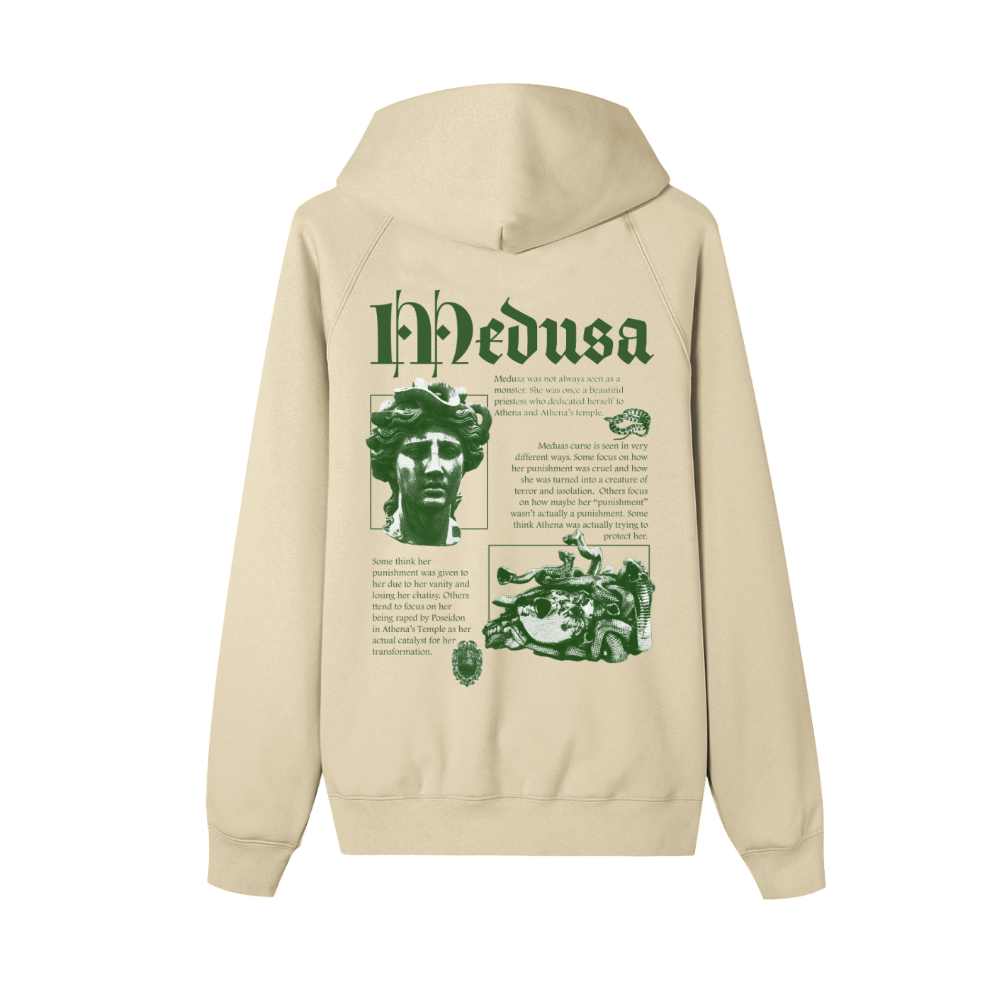 Medusa,Zip-Up,Hoodie,Greek
