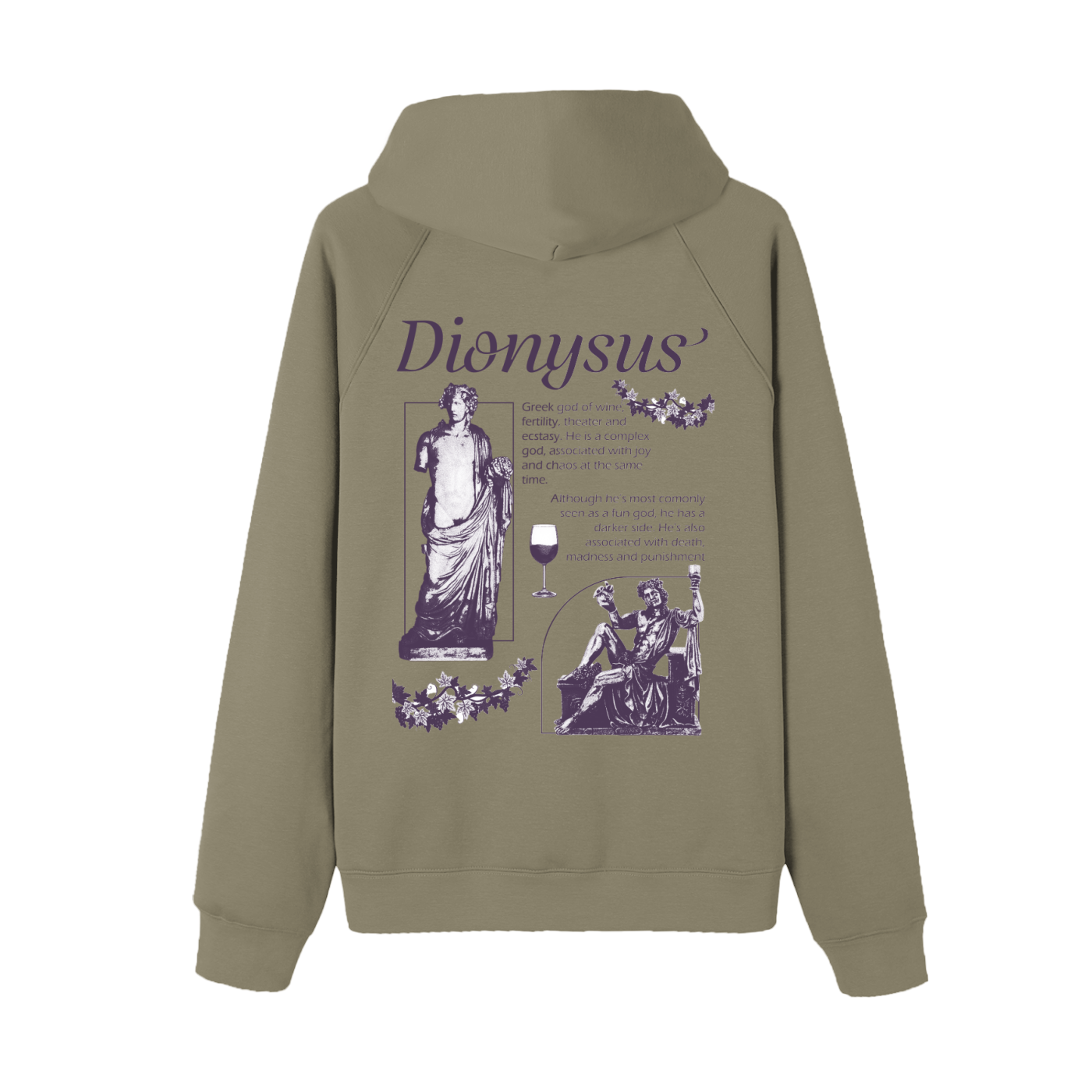 Hoodie,Dionysus,Greek