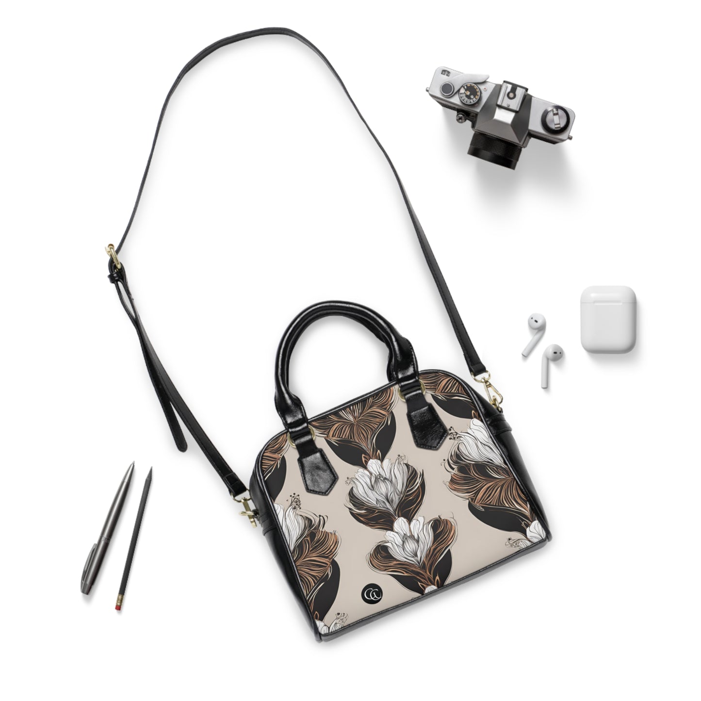 Shoulder Handbag Floral GC