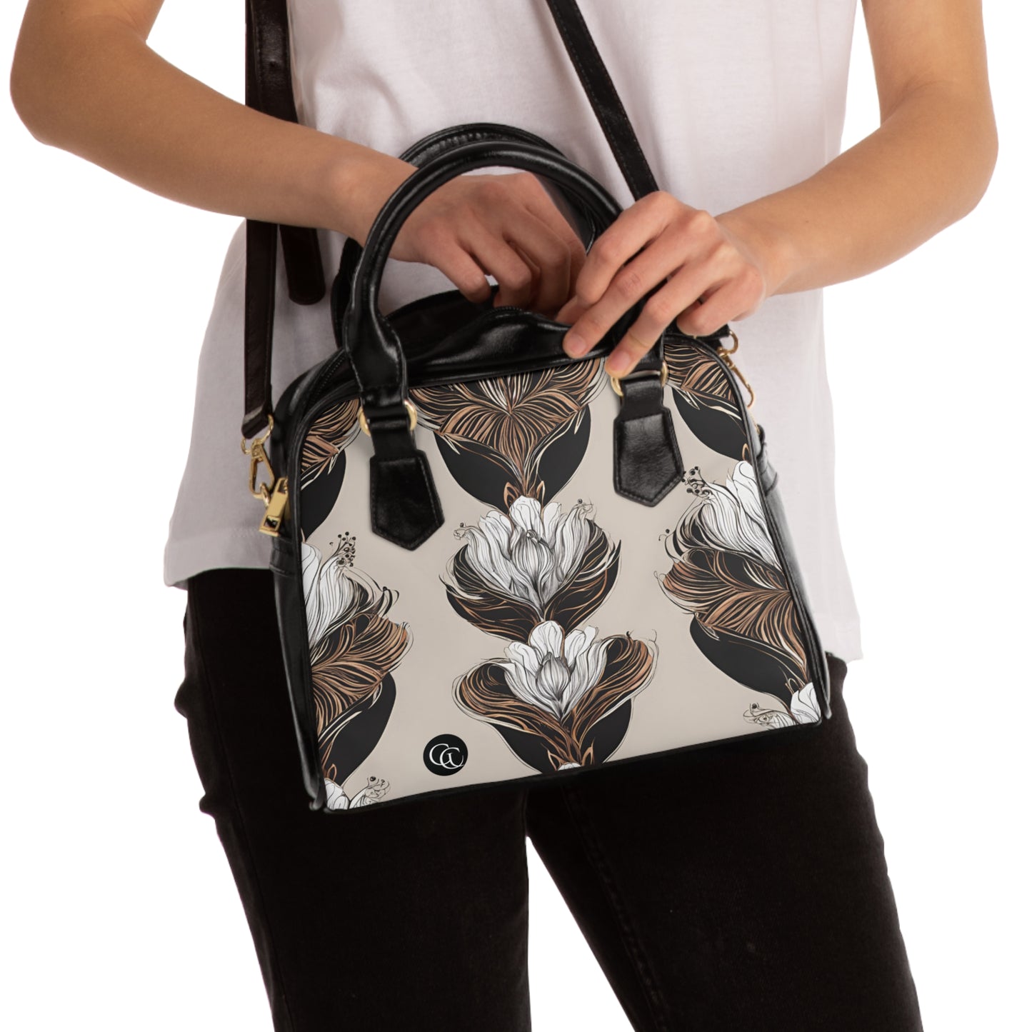 Shoulder Handbag Floral GC